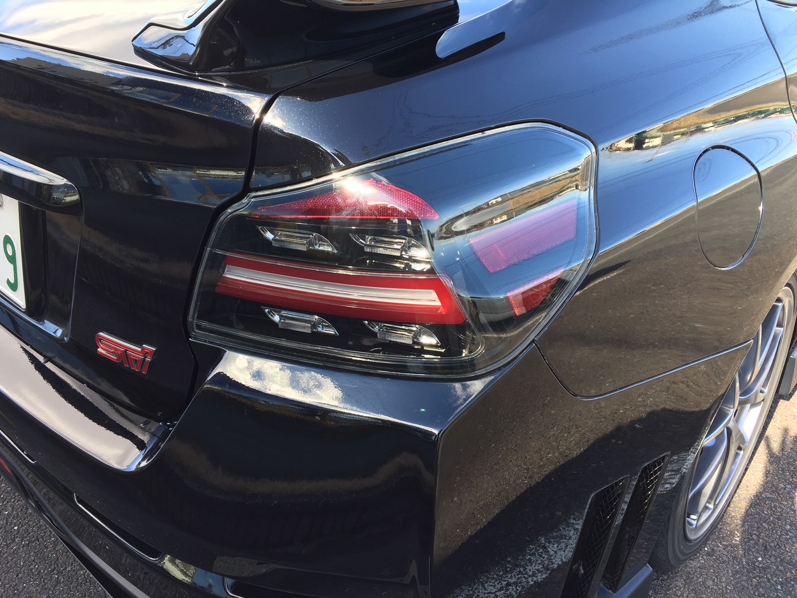WRX STI (VAB) LEDテールランプ 換装 その2
