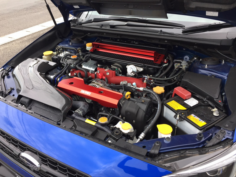 WRX STI VAB D型 インタークーラー放熱塗装 ＆クールアクションII