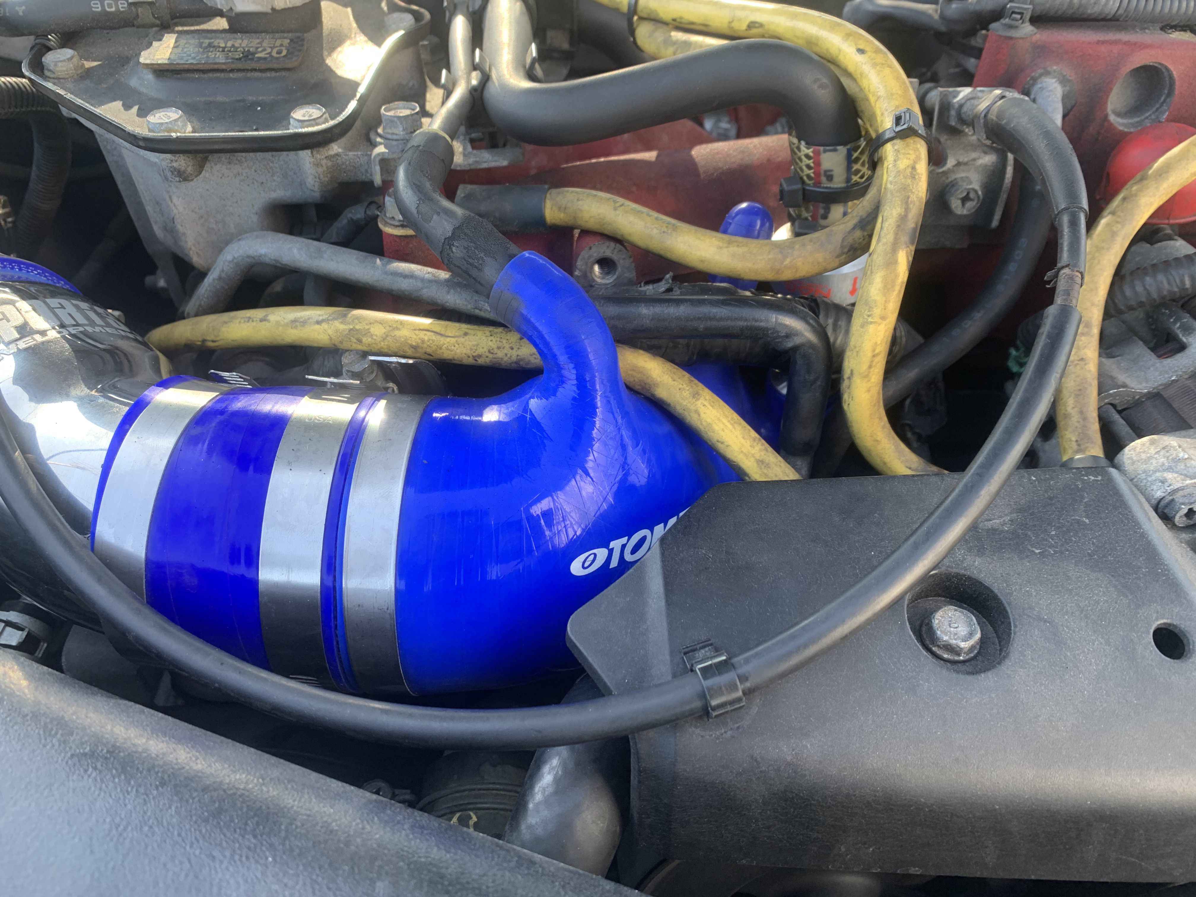 インプレッサ WRX STI GDB TOMEIターボサクションホース交換 - ZEROMAX