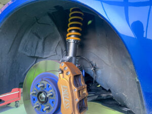 インプレッサ GDB オーリンズ車高調取付け - ZEROMAX