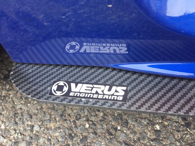 WRX STI （VAB） VERUS ENGNNERING カーボンサイドスプリッターキット