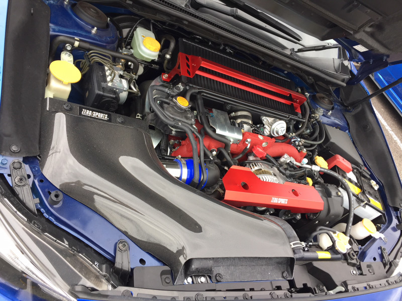 WRX STI VAB D型 インタークーラー放熱塗装 ＆クールアクションII